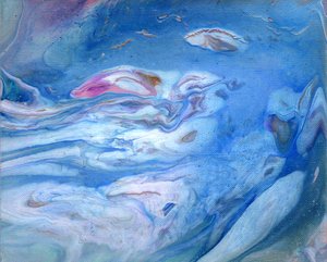Acryl gieten door Charlotte Orr