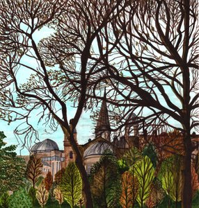 Edinburgh in de lente, 2020