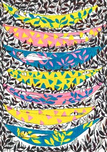 Hangende Hangmatten, 2015 door Charlotte Orr