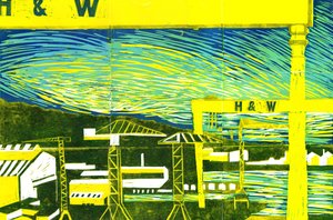 Harland & Wolff Kransen, Belfast, 2022 door Charlotte Orr