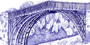 Ironbridge door Charlotte Orr