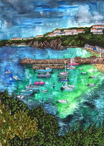 Newquay, Cornwall, 2021 door Charlotte Orr