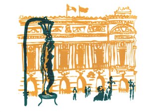 Parijse Opera, 2014 door Charlotte Orr