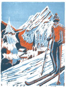 Ski, 2015 door Charlotte Orr