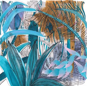 Tropische Tuin, 2015 door Charlotte Orr