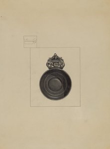 Tin porringer