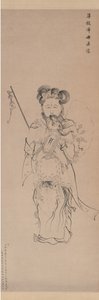 Bodhisattva Guanyin in de vorm van de Boeddha Moeder, gedateerd 1620