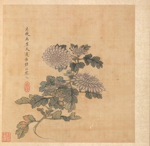 Schilderijen naar Oude Meesters: Chrysant