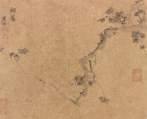 Een pruimentak, Ming-dynastie, ca. 1580-1639