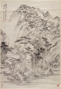 Landschap in de Orthodoxe Manier door Chen Wang
