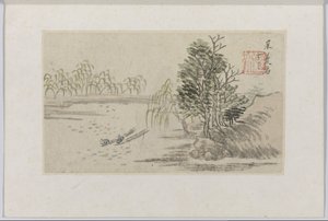 Landschap door Cheng Men