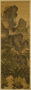 Torenhoge Bergen en Fantastische Watervallen, ca. 1600 door Chenglong Zhang