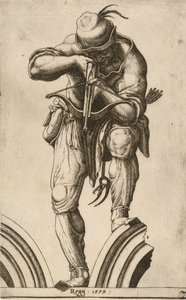 Een Boogschutter die een Kruisboog Schiet, 1579