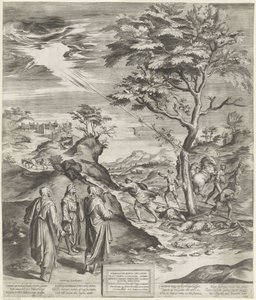 H. Filippus Benizi van de Servieten straft de godslasteraars
