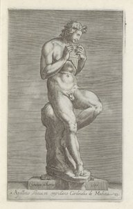 Sculptuur van Apollo