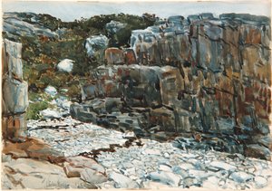Diamantbaai door Childe Frederick Hassam