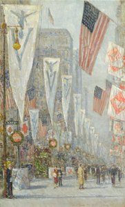 Mei 1919, 9:30 AM door Childe Frederick Hassam