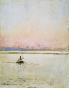 Zonsondergang door Childe Frederick Hassam