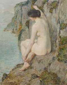 De Lorelei door Childe Frederick Hassam