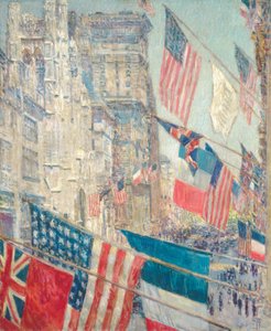 Alliedag, mei 1917 door Childe Hassam