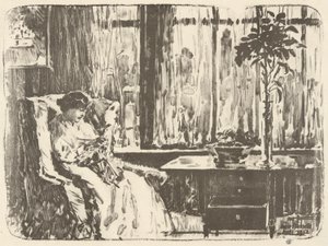 Brede Gordijn door Childe Hassam