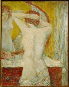 De Toilettentafel door Childe Hassam