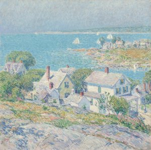De landtongen van New England door Childe Hassam