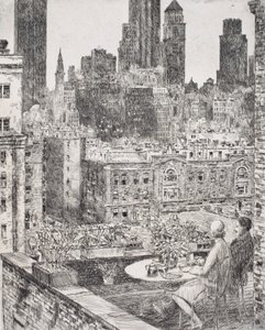 New York, voorjaar 1931 door Childe Hassam