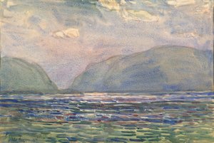Middag boven Newburgh door Childe Hassam