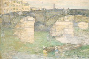 Brug Heilige Drie-eenheid door Childe Hassam