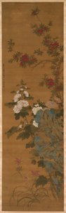 Bloemen en rotsen door China, Ming dynasty