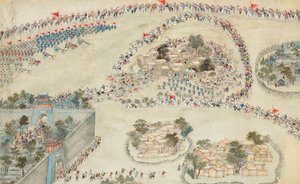 De Taiping Opstand, na 1864 door Chinese Master.