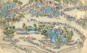 De Taiping-opstand door Chinese Master.