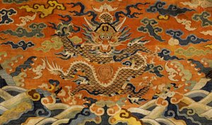 Stofontwerp (textiel) door Chinese School