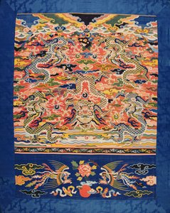 Vijf-draak Kossu, Wanli-periode, 1573-1619 door Chinese School