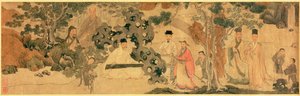 Literi bijeenkomst in Qinglin door Chinese School