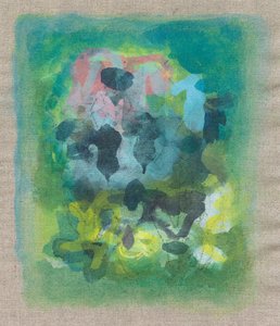 Abstracte compositie IV, 2023 (gemengde techniek - acrylinkt,