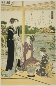Kuronushi, uit de serie "Zes Onsterfelijke Dichters (Rokkasen)"