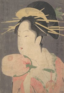 Een schoonheid door Chokosai Eisho