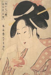 Wakamurasaki van de Kadotamaya, ca. 1800