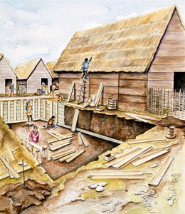 Vikinggebouwen, laat 10e eeuw