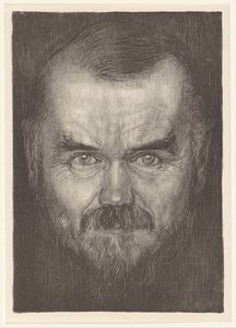 Portret van Frederik van Eeden door Chris Lebeau