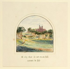 Een stad die op een heuvel ligt kan niet verborgen worden door Christabel Airy