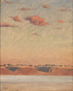 De Limfjord in Jutland. Studie door Christen Dalsgaard