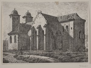 Kathedraal van Viborg door Christen Dalsgaard