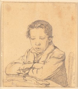 Lezende jongen (Fritz Feilberg)