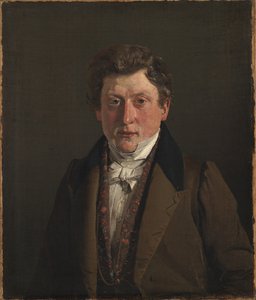 Portret van de Neef en Zwager van de Kunstenaar, de Kruidenier Christian Petersen