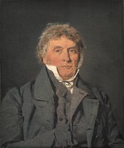 Portret van de vader van de kunstenaar, meesterbakker Peter Berendt Købke door Christen Købke