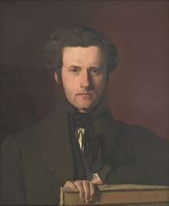 Portret van de decoratieve kunstenaar G.C. Hilker