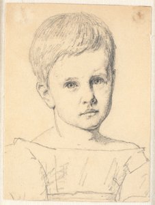 Portret van Sophie Frimodt als kind